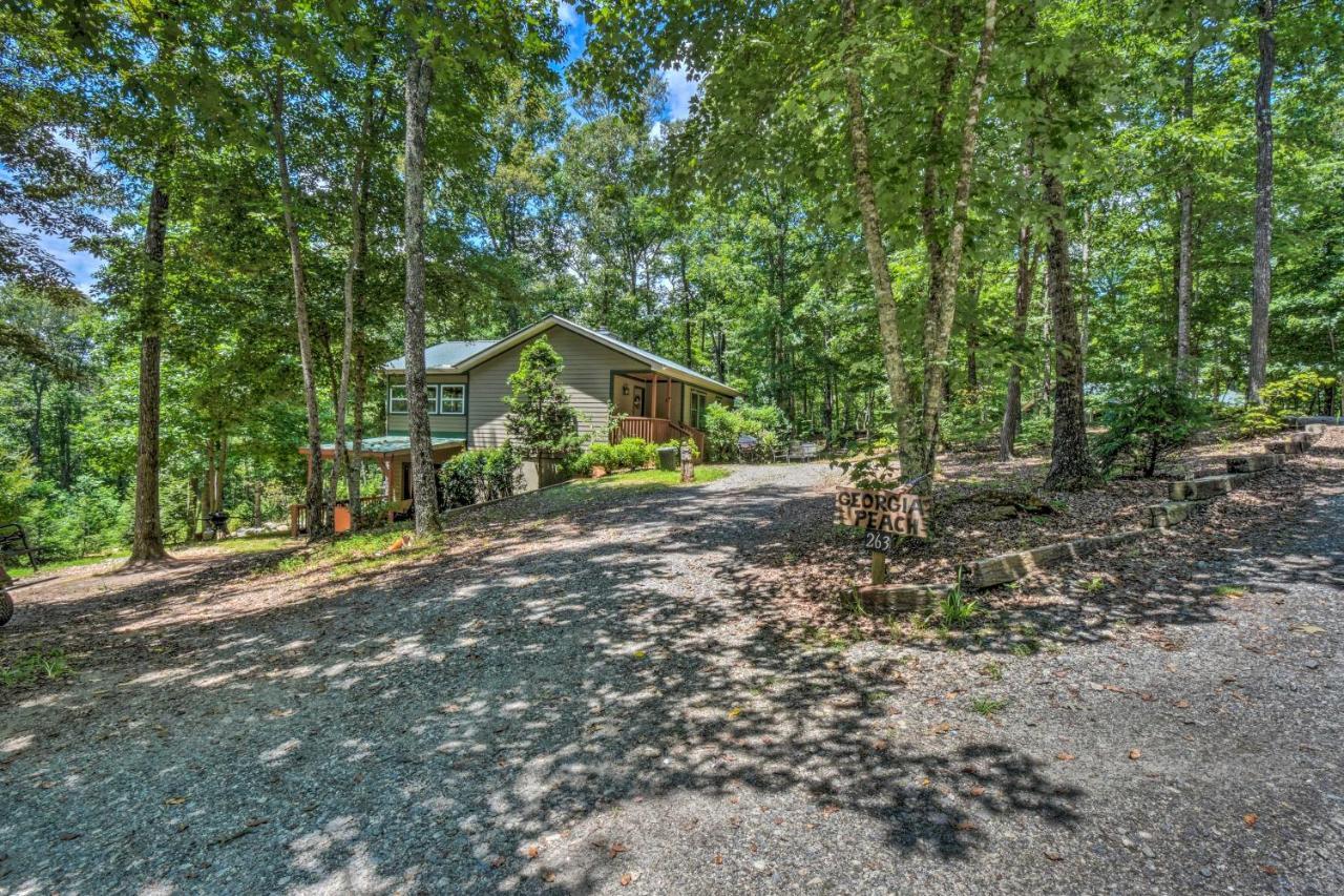 The Georgia Peach Cabin 8 Mi To Dwntn Helen Clarkesville Luaran gambar
