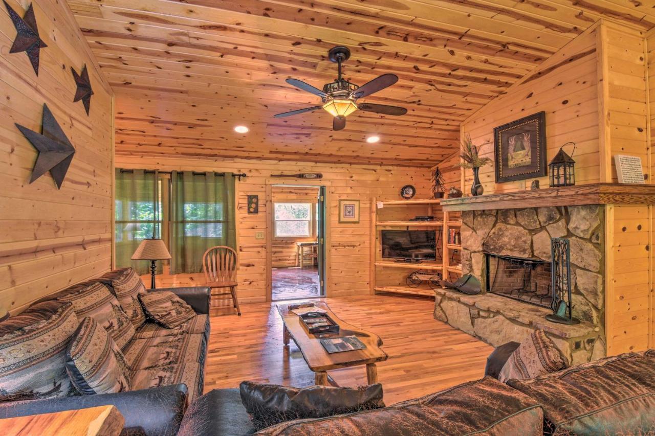 The Georgia Peach Cabin 8 Mi To Dwntn Helen Clarkesville Luaran gambar